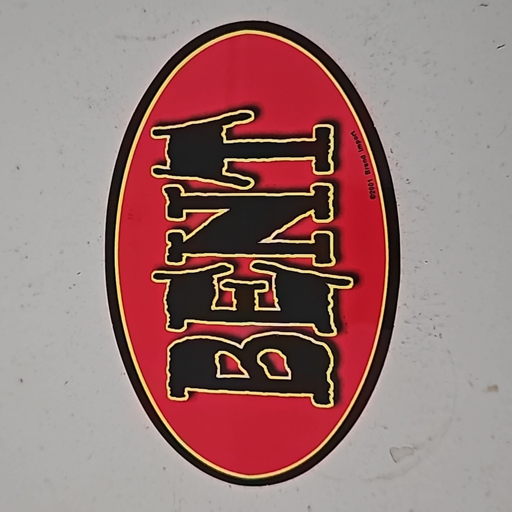 10/$25 vintage 90s y2k bent sticker